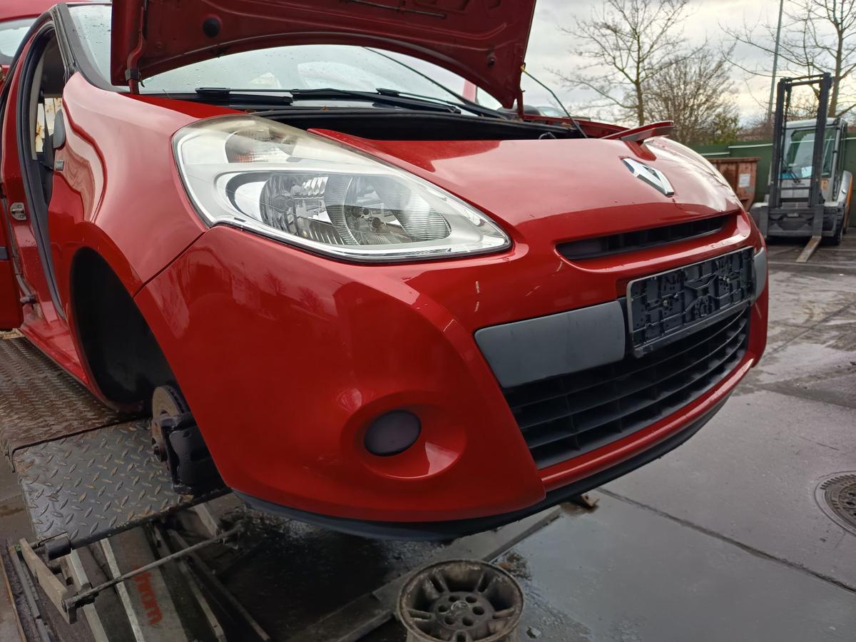 Renault Clio III original Sto&szlig;stange F&auml;nger vorn Front 727 Spanischrot Bj 2012