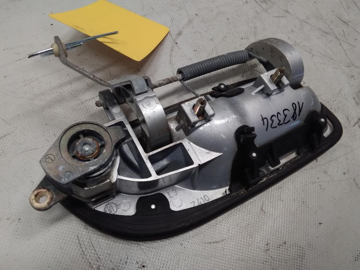 Volvo S60 original Türaussengriff vorn links silbermetallic mit Inlet BJ2001