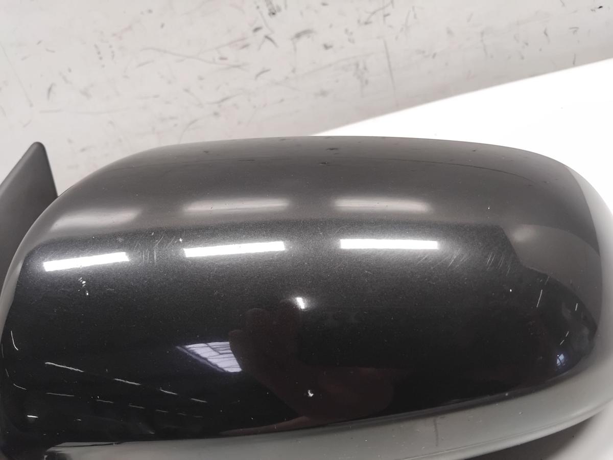 Audi A6 4F Au&szlig;enspiegel links LZ9W Ebonyschwarz elek anklappbar beheizt BJ2004