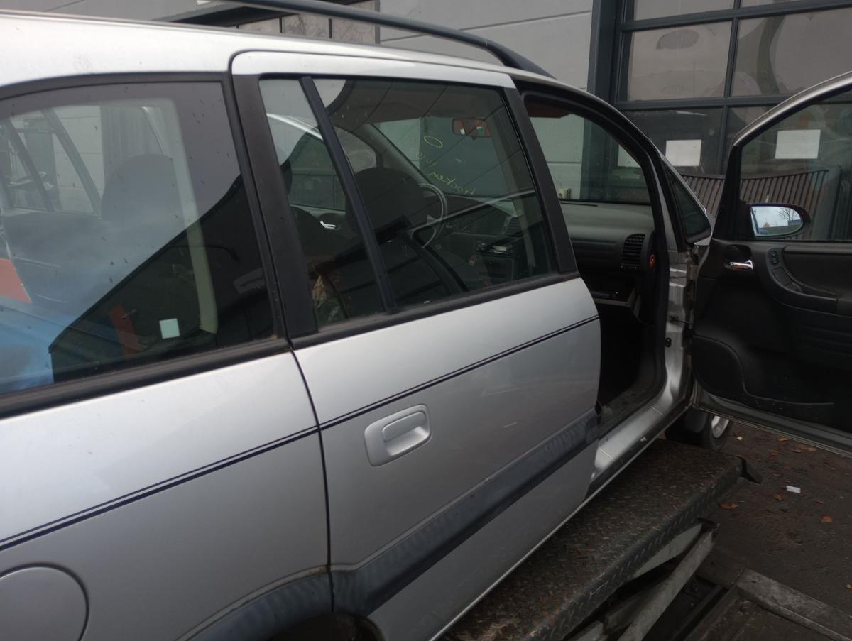 Opel Zafira A original Tür hinten rechts Fond Z157 Starsilber Bj 2004