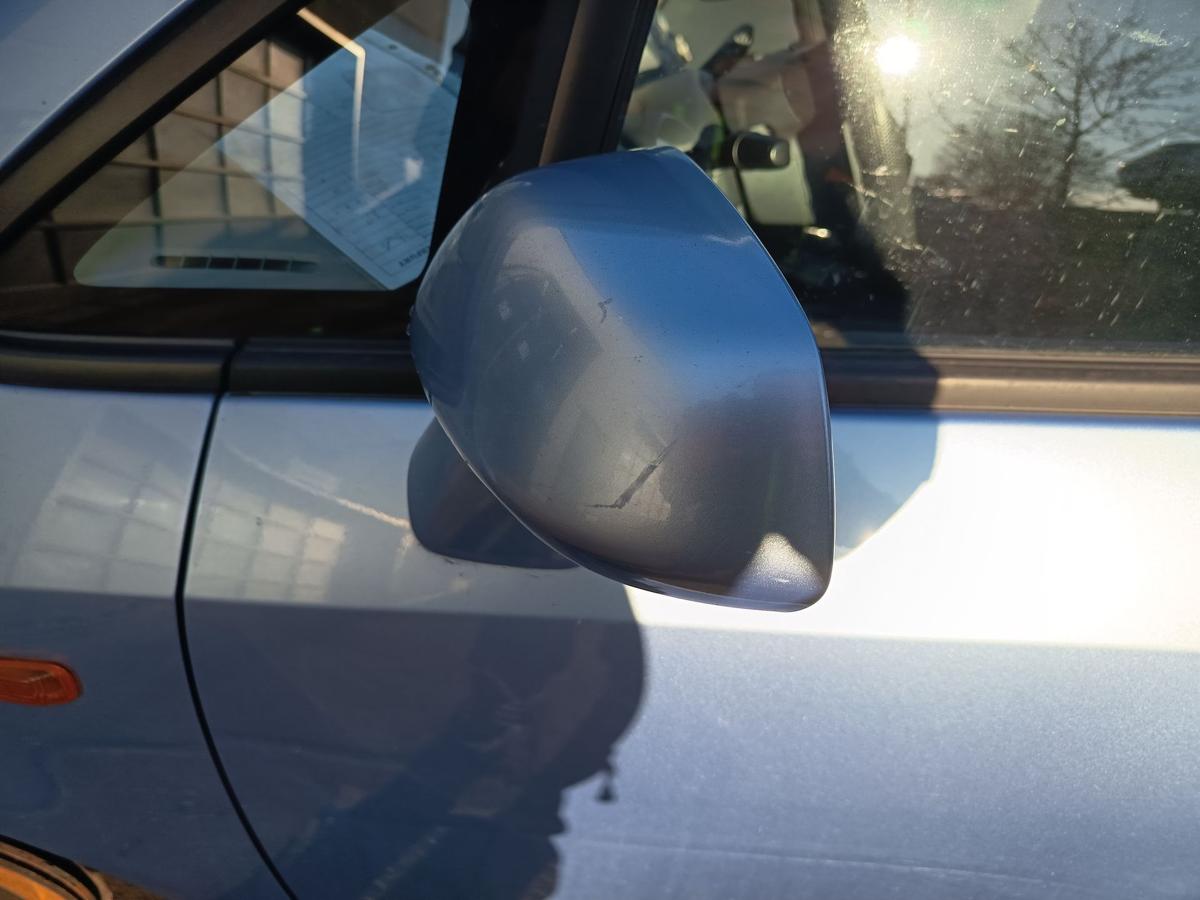 Honda Jazz GD1 original Au&szlig;enspiegel links elektrisch B506m Ice Blue Bj 02