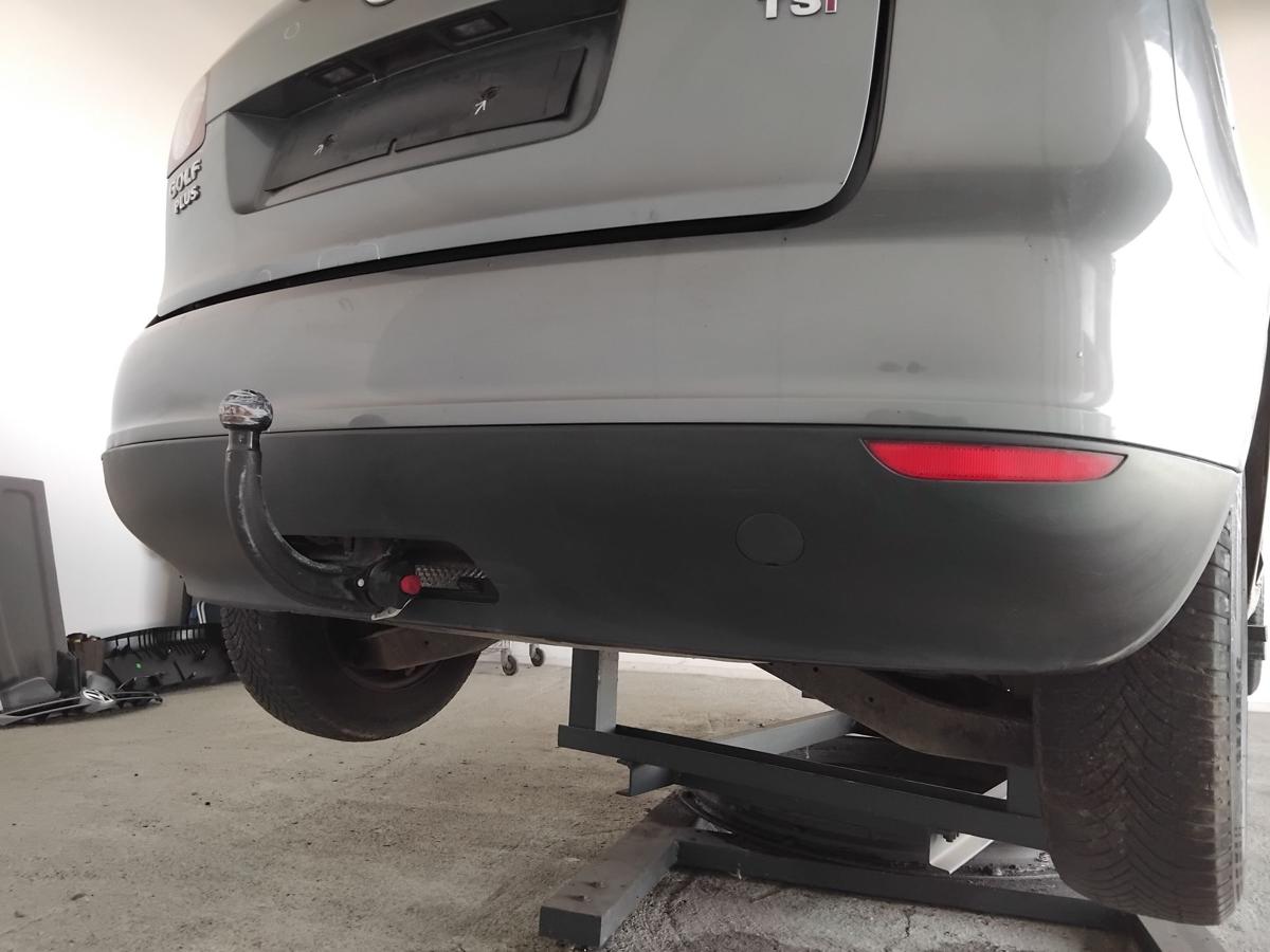 VW Golf Plus 5M original Sto&szlig;f&auml;nger Sto&szlig;stange hinten BJ2006 LA7T unitedgrey