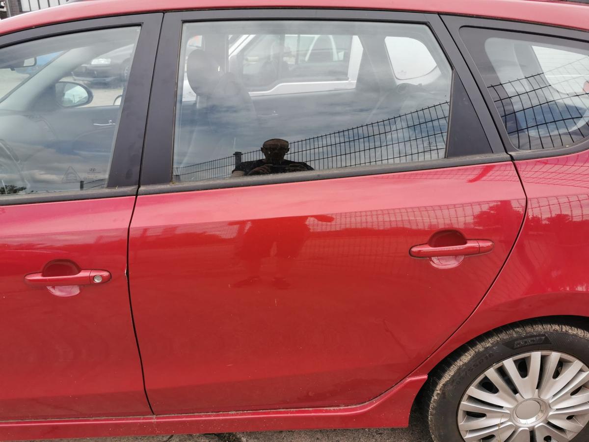 Hyundai I30 CW FD Tür Autotür Rohbautür Fondtür hinten links HAT Glowing Red