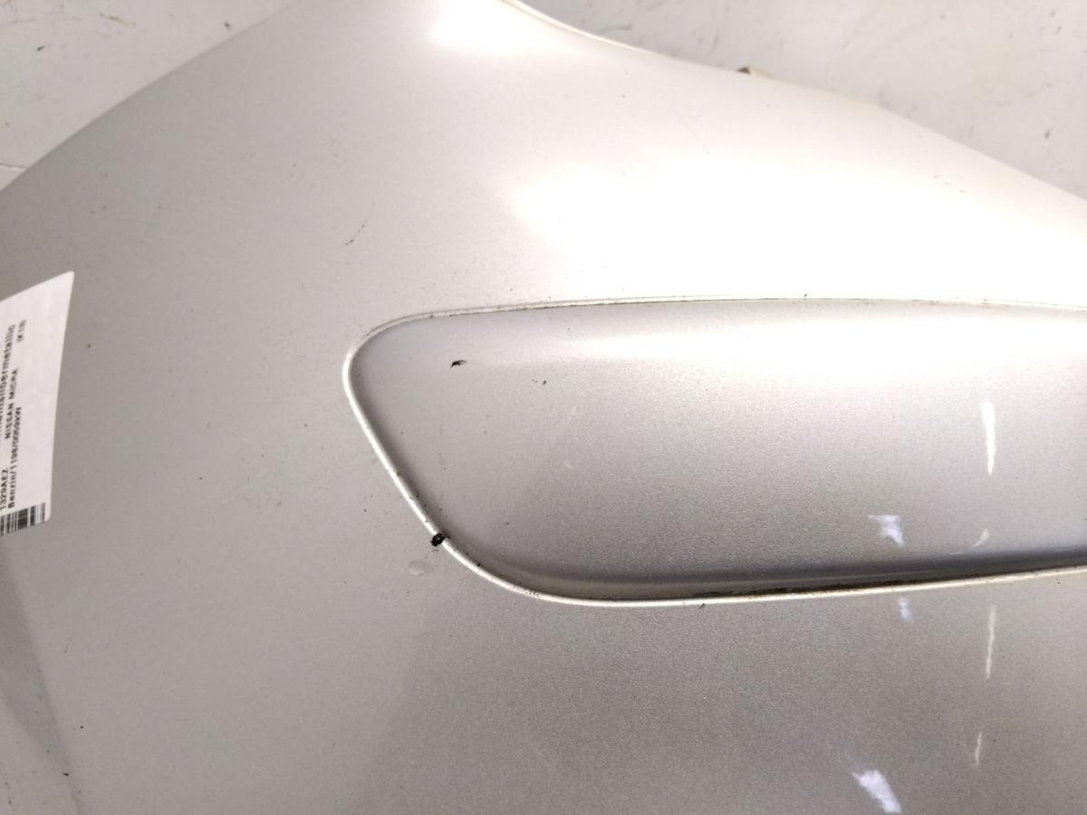 Nissan Micra 4 K13 original Stoßstange Stoßfänger hinten BJ2011 K23 brilliantsilbermetallic
