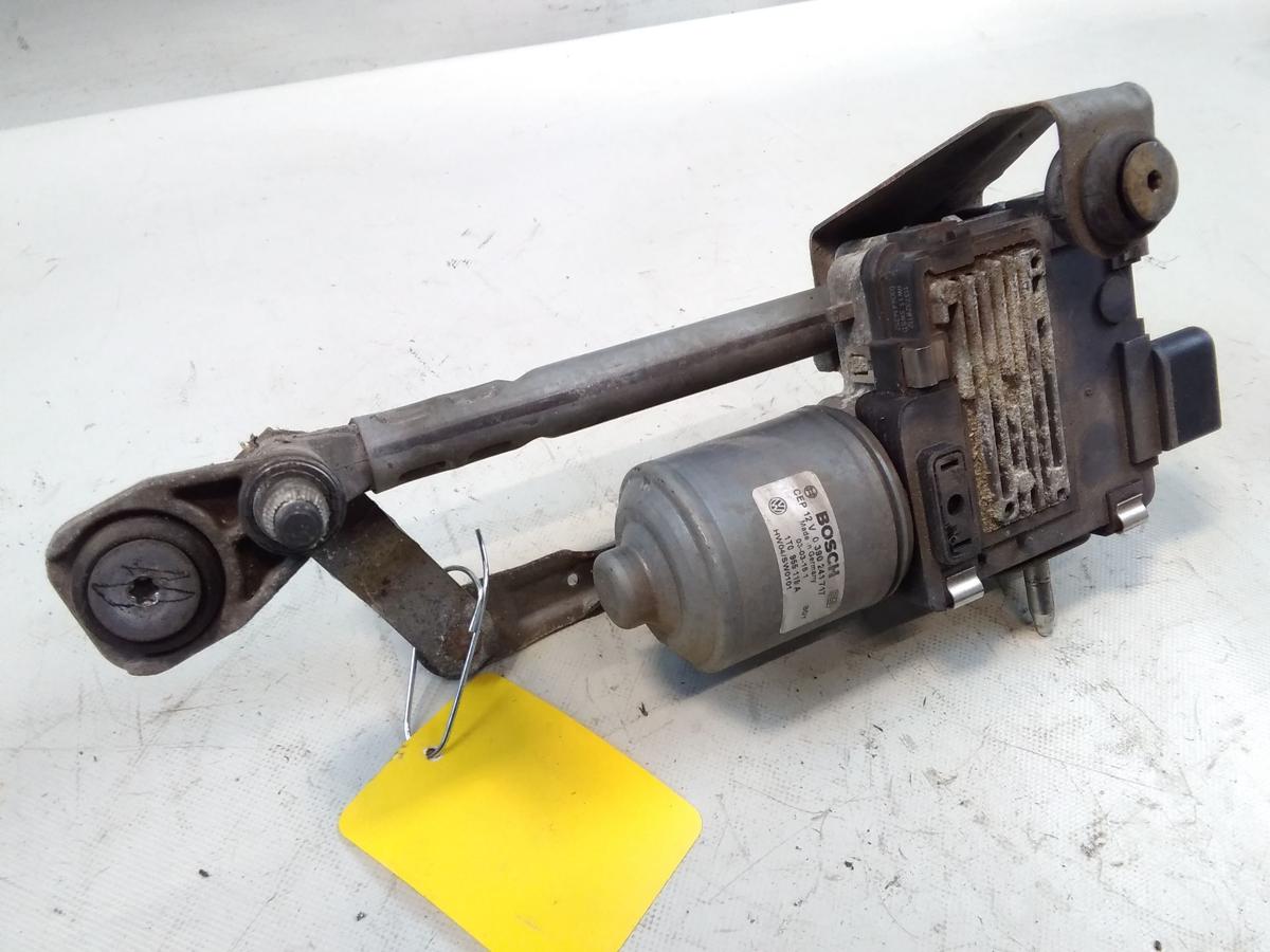 VW Touran 1T original Wischermotor vorn links mit Gest&auml;nge Bj.2003