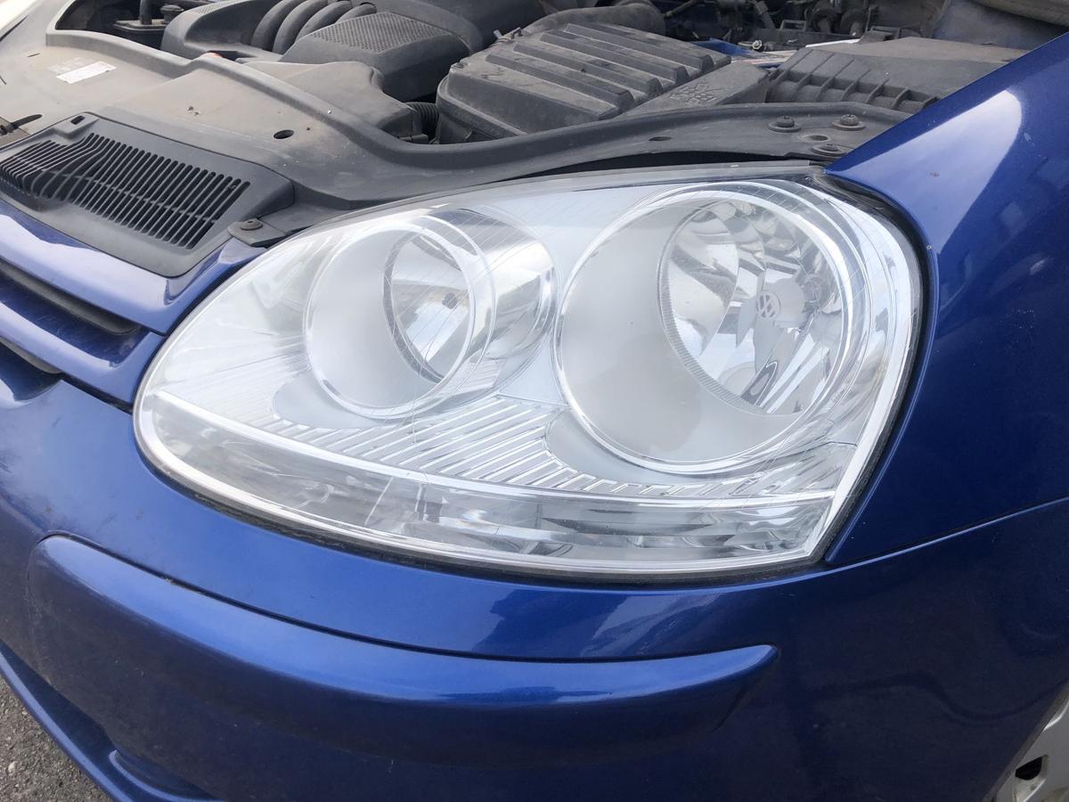 VW Golf 5 V 1K Scheinwerfer links Halogen Frontscheinwerfer Hersteller AL OEM