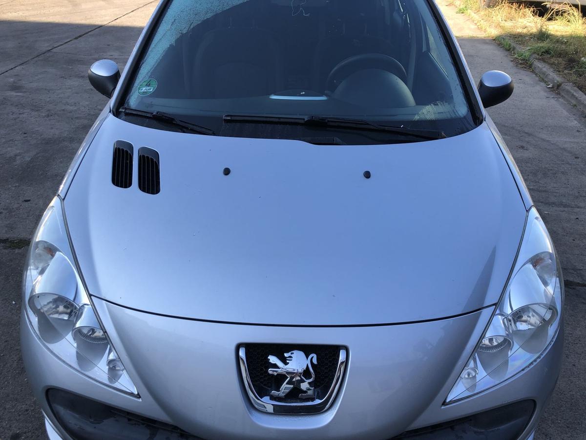 Peugeot 206+ Motorhaube Haube Klappe Deckel vorn EZR Aluminiumgrau Metallic