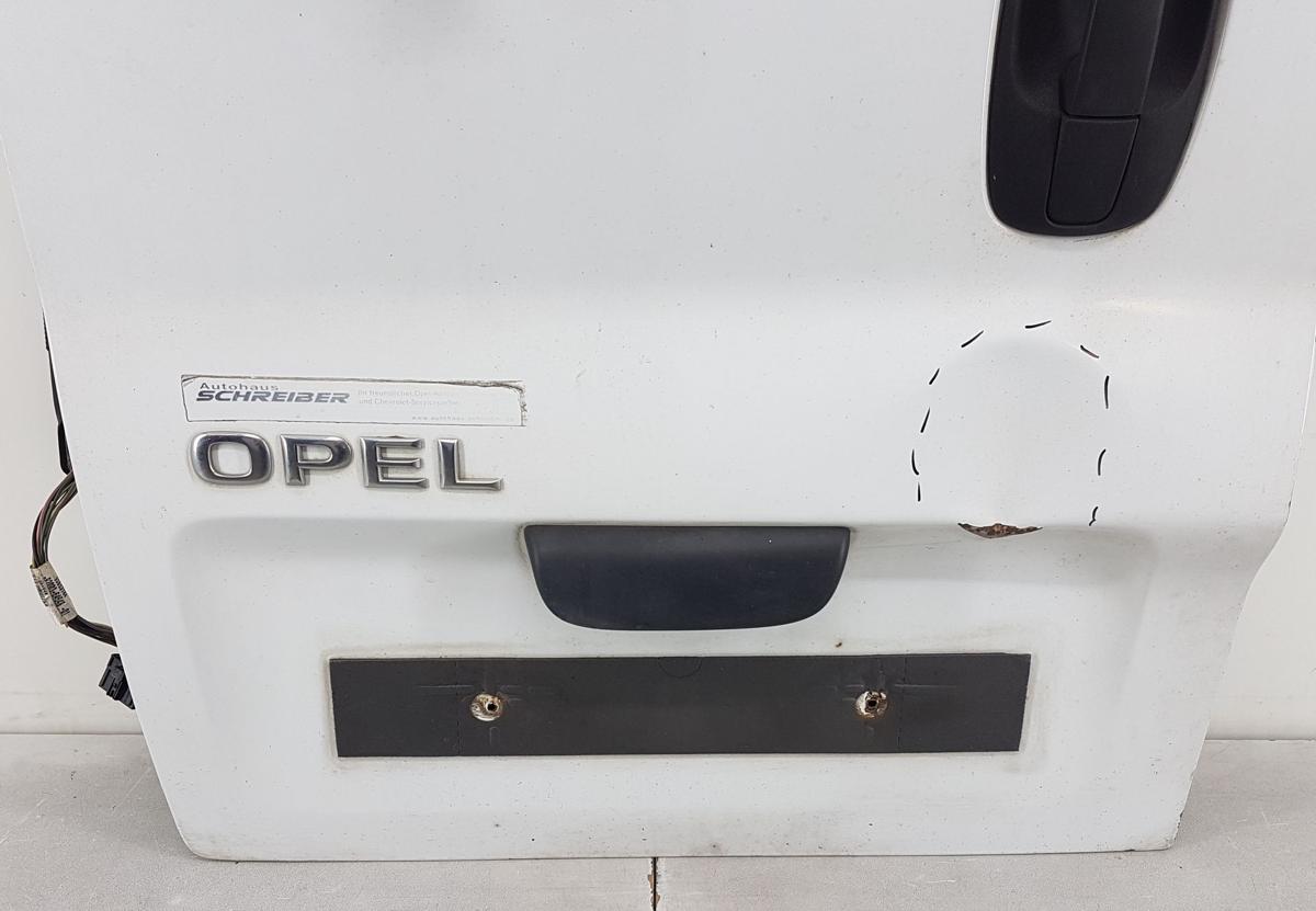 Opel Vivaro Heckflügeltür links in 10U Casablancaweiss Bj2007
