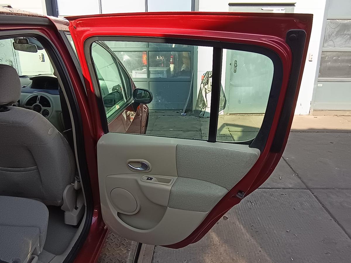 Renault Modus original T&uuml;r Roht&uuml;r hinten rechts TEB76 RED OF FIRE Bj 2005
