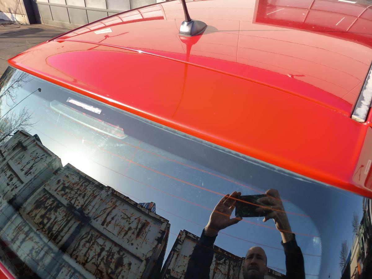 BMW E87 original Heckklappe mit Scheibe 438 Japanrot Bj 2005