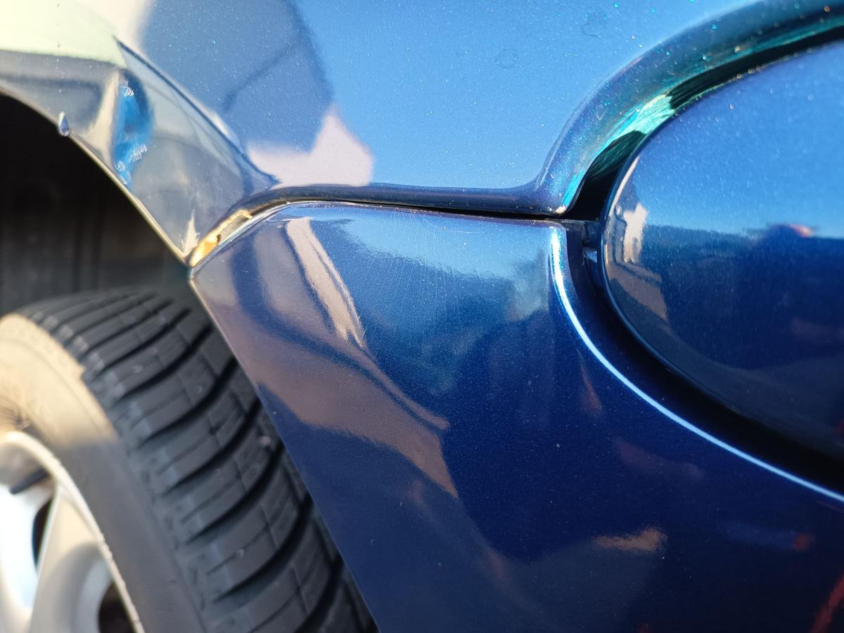 Peugeot 206CC original Sto&szlig;stange F&auml;nger hinten Heck KPL Montebello Bj2006