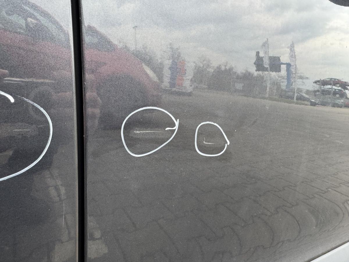Renault Megane 3 Grandtour original T&uuml;r vorn rechts TEB66 Graphitschwarz Rohbau Bj.2011