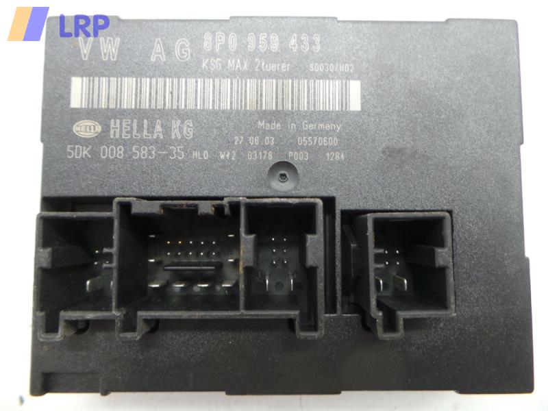 Audi A3 8P Steuergerät Komfortsystem 8P0959433 5DK00858335 Hella Bj.2003