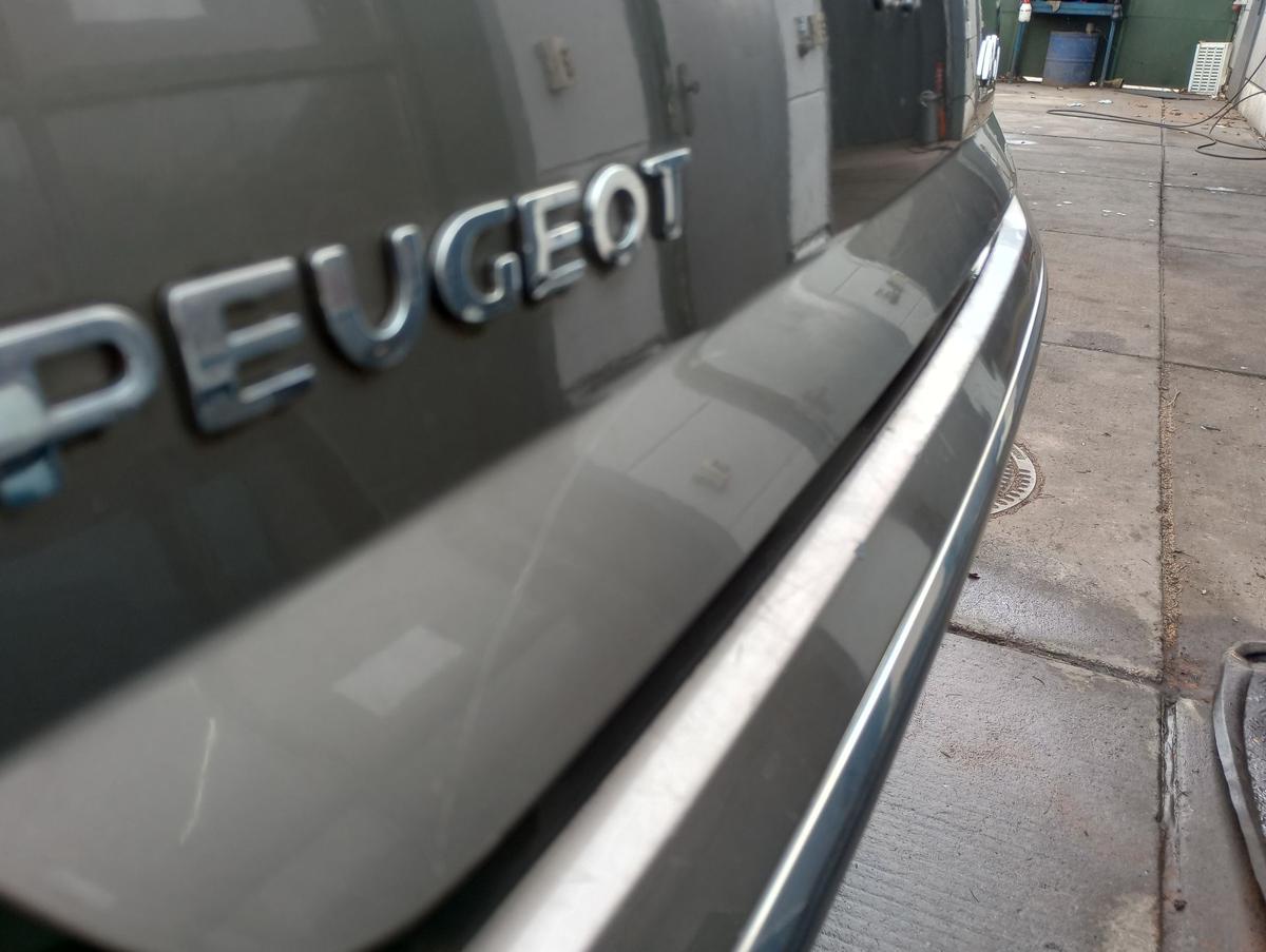 Peugeot 407 Limo orig Heckklappe Deckel hinten KDA Erlengrau met Bj 2006