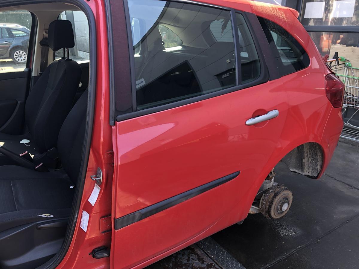 Renault Clio III Grandtour original Tür hinten links Fond 727 Spanischrot Bj2008