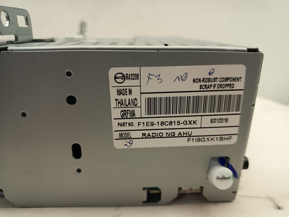 Ford Ecosport original Radio Audiosystem F1E918C815GXK Baujahr 2017