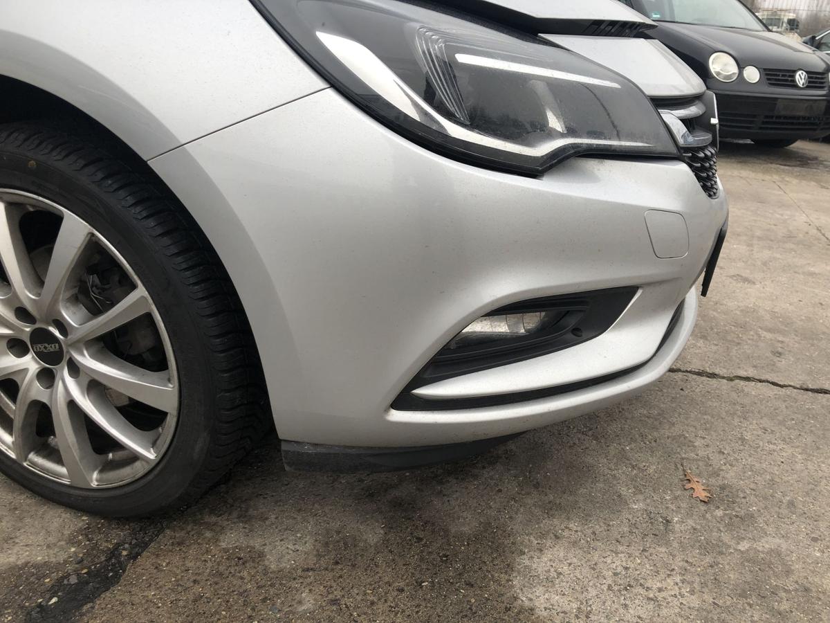 Opel Astra K B16 Caravan Stoßfänger vorn Frontschürze mit Nebel Z176 Argonsilber