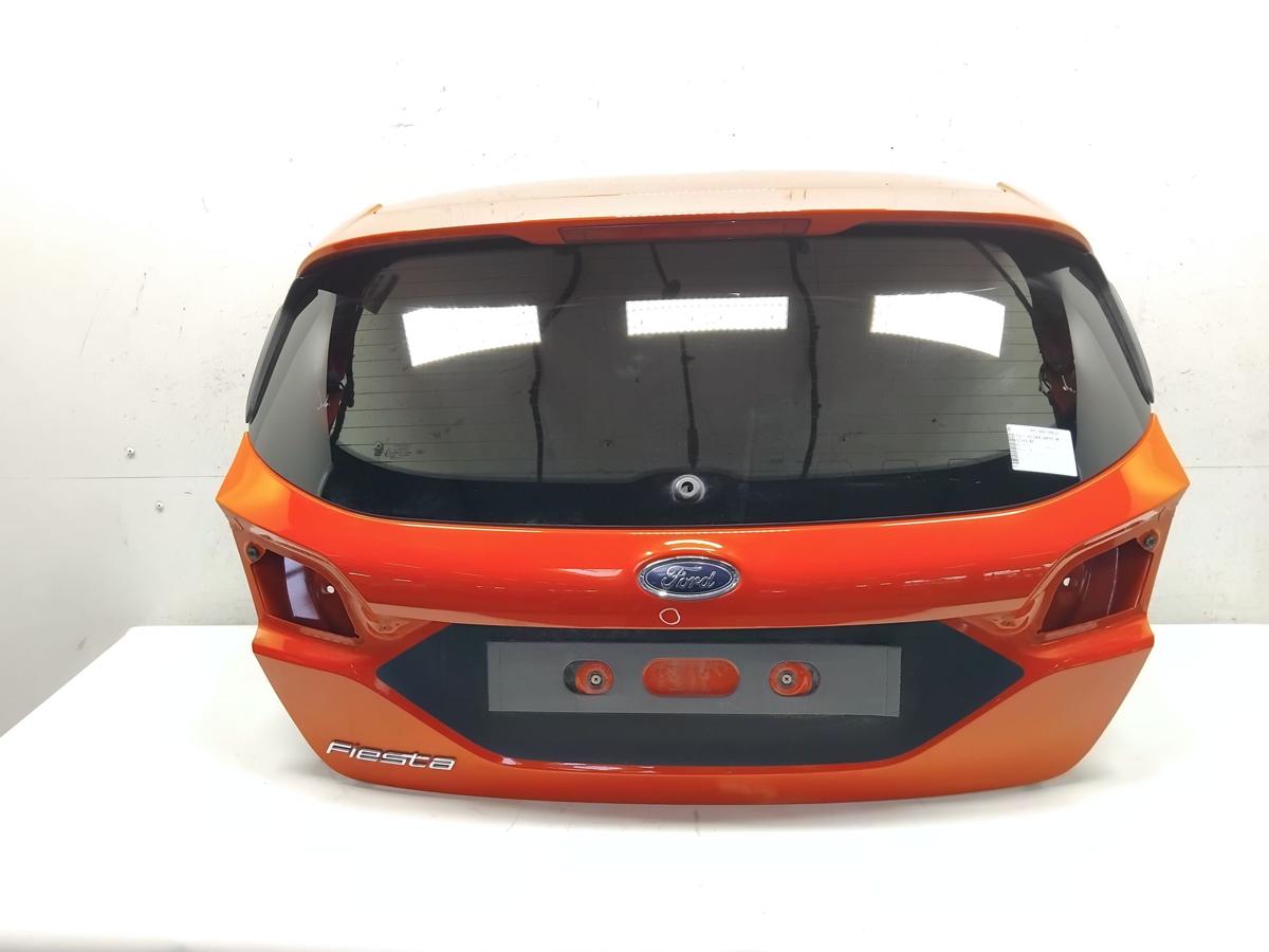 Ford Fiesta HJ HF Heckklappe racerot mit Heckscheibe dunkel Bj.2019
