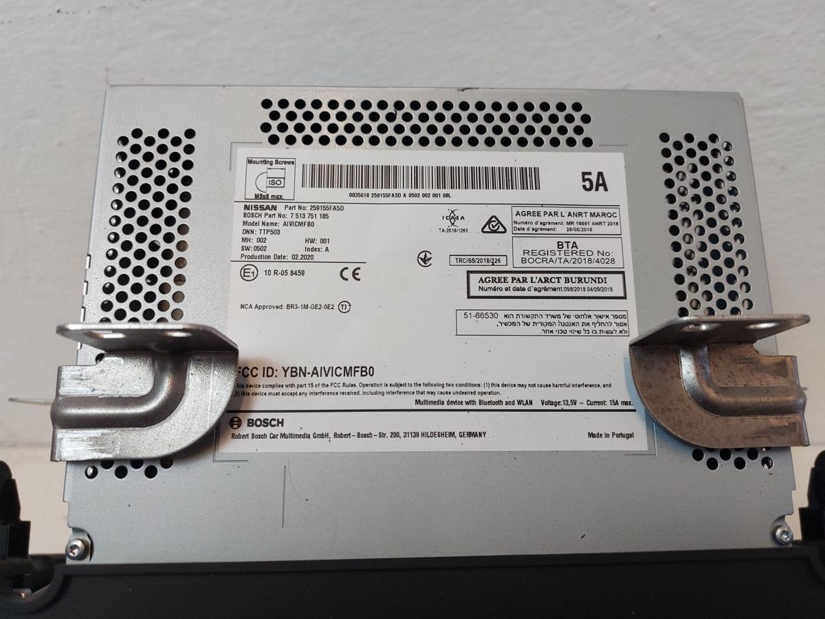 Nissan Micra K14 Radio mit Navigationsger&auml;t Navi OEM Autoradio Navigation