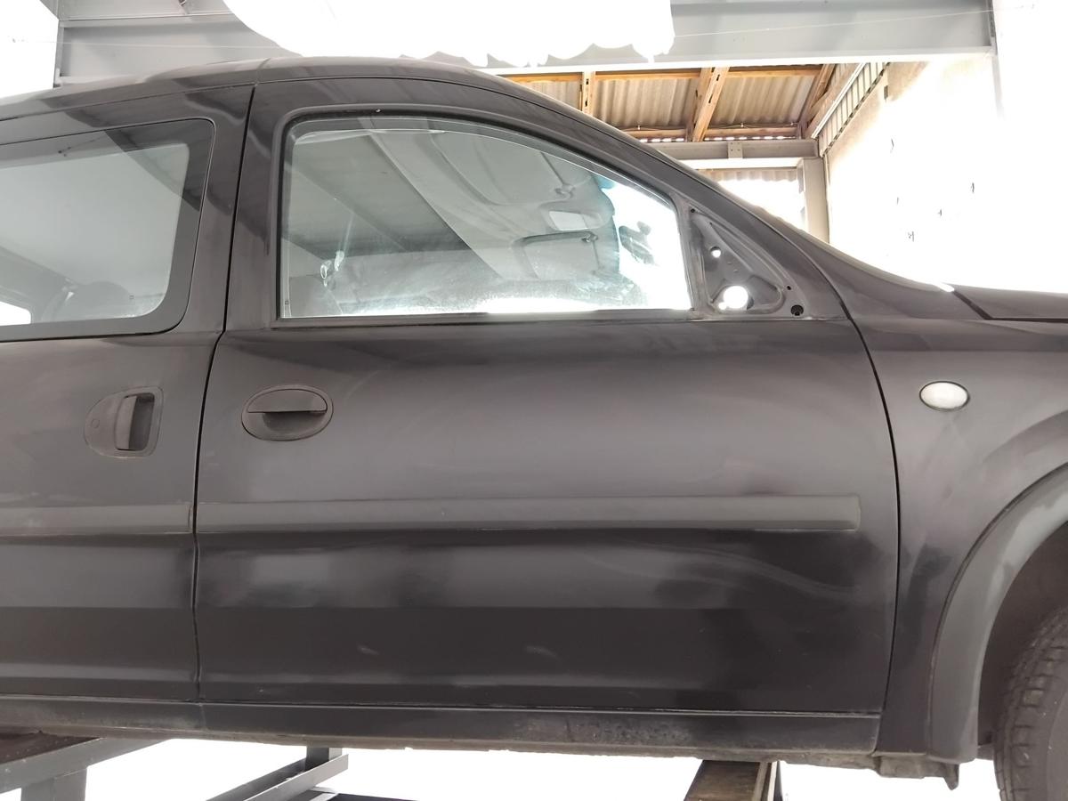 Opel Combo C Tür vorn rechts Beifahrertür 2HU saphirschwarzmetallic Z20R BJ2008