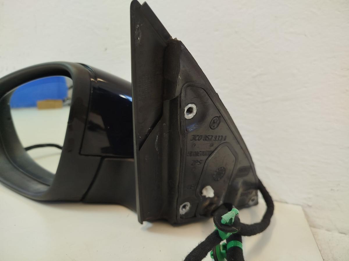 VW Passat 3C B7 Variant Aussenspiegel links elek Seitenspiegel Spiegel anklapp