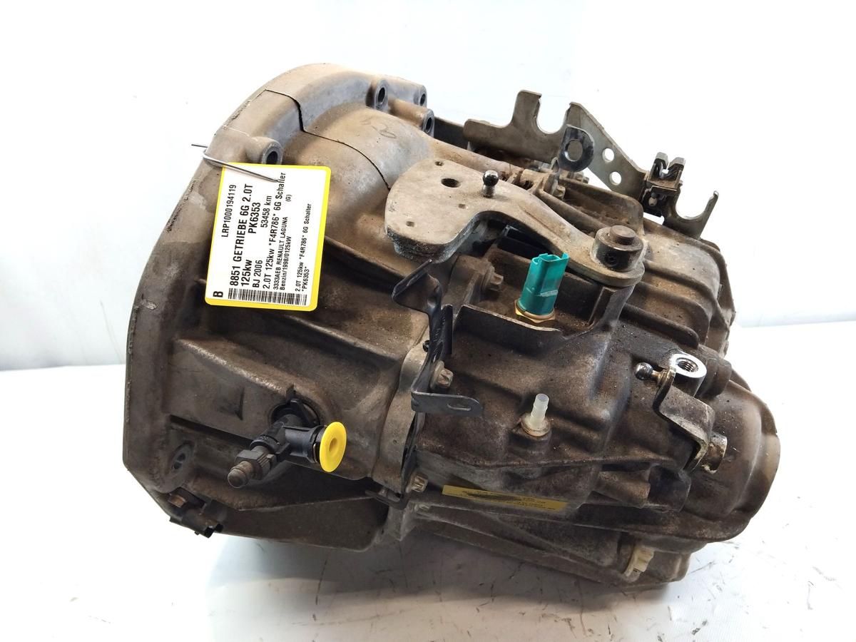 Renault Laguna 2 original 6 Gang Schaltgetriebe PK6353 2.0T 125kw 53458km BJ2006