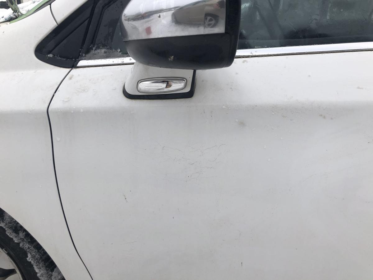 Citroen C4 II Typ N T&uuml;r vorn links Fahrert&uuml;r im Rohbau EWP weiss Banquise