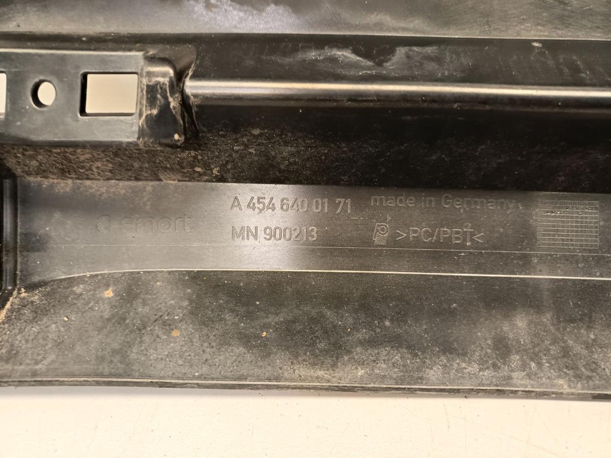 Smart Forfour original Sto&szlig;stange hinten mitte EA4 Jack Black Baujahr 2004