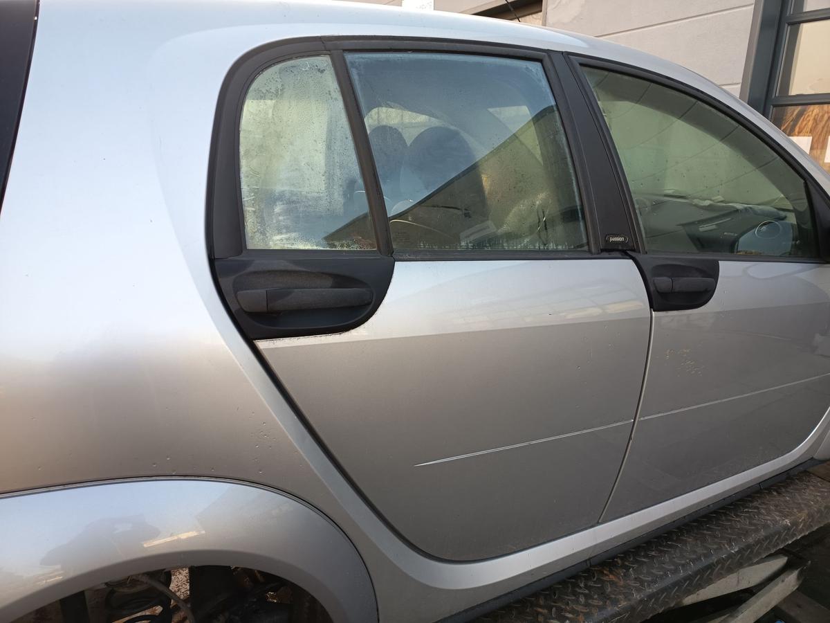 Smart Forfour original T&uuml;r hinten rechts EB4 Tridion Silber Baujahr 2005