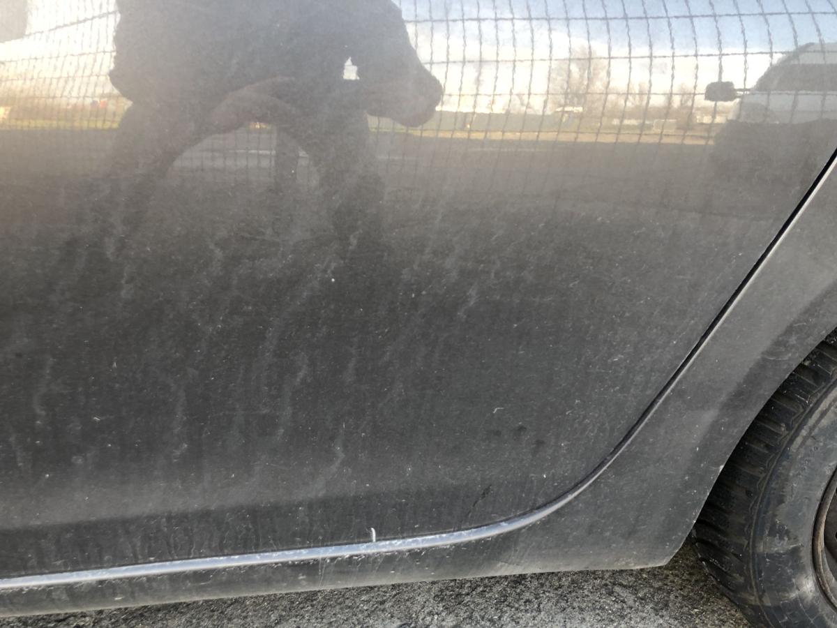 Peugeot 308 SW T9 Tür hinten links Fondtür KKS Moka grau Rohbau Kombi