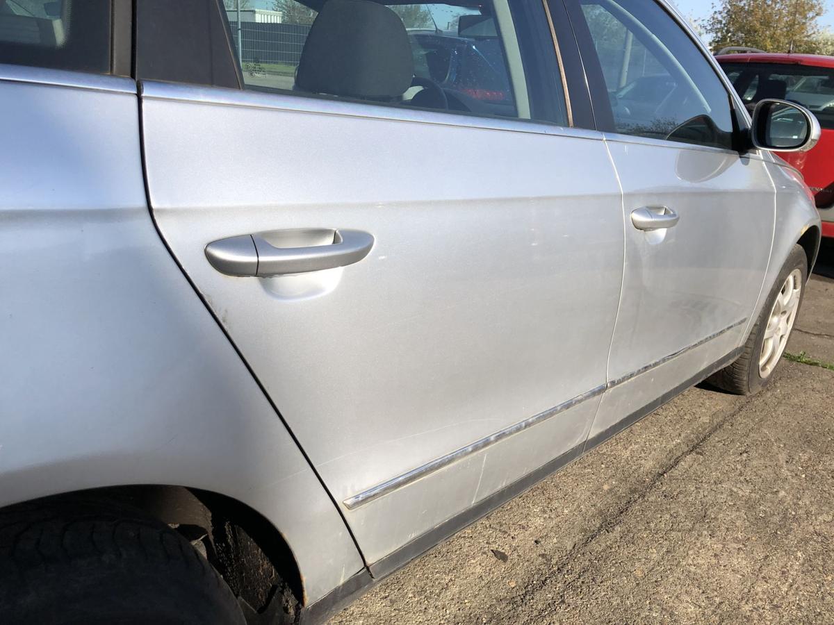 VW Passat 3C B6 Variant T&uuml;r hinten rechts Fondt&uuml;r Rohbau LA7W Reflexsilber