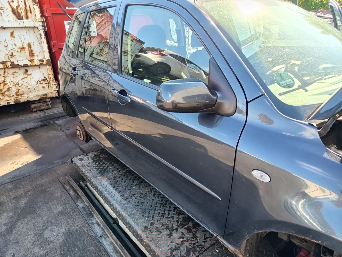 Mazda 2 DY original Tür vorn rechts Beifahrer 33T Seegrau Bj 2006