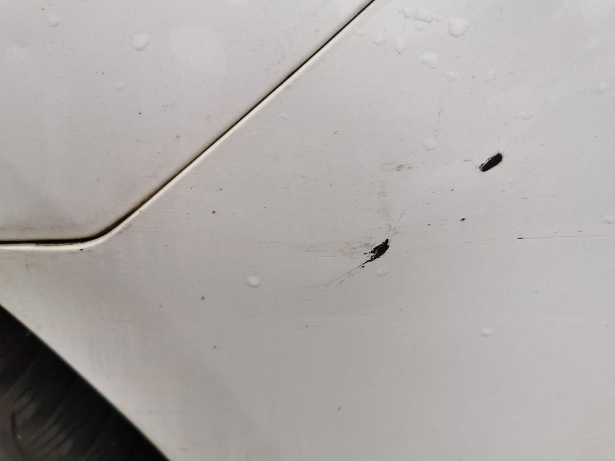 Mazda 6 GH Sport Kombi Stossstange Stossfänger Bumper hinten 34K Crystal White Mazda 6 GH Sport Kombi Stossstange Stossfänger Bumper hinten 34K Crystal White