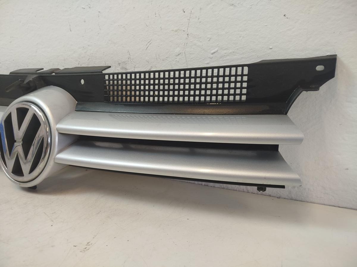 VW Golf 4 1J IV K&uuml;hlergrill Grill Frontgrill mit Logo Originalteil LA7W silber