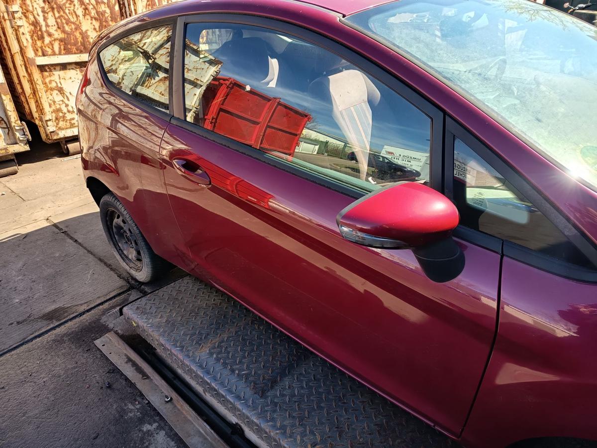 Ford Fiesta MK7 original T&uuml;r rechts Hot Magenta vor Facelift Baujahr 2009