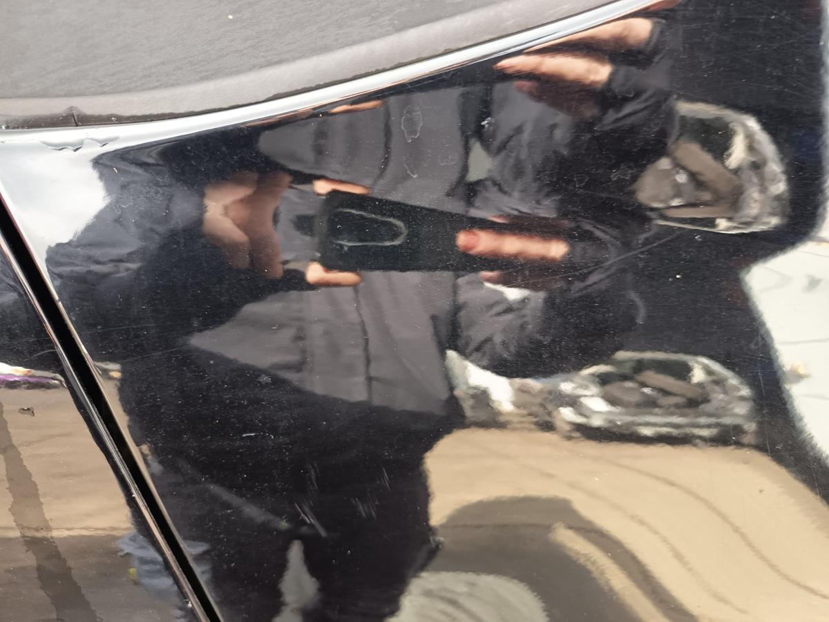 Mercedes W169 original Kotfl&uuml;gel rechts Seitenteil 696 Nachtschwarz Bj 2005