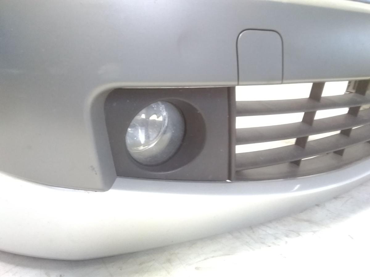 Renault Megane II Facelift orig Sto&szlig;f&auml;nger Sto&szlig;stange vorn silber TED69 BJ2006