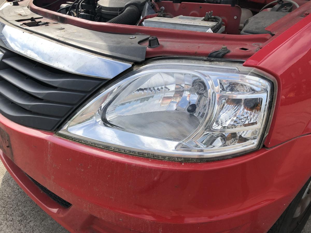 Dacia Logan MCV Scheinwerfer links Hauptscheinwerfer Halogen Facelift ab 2009