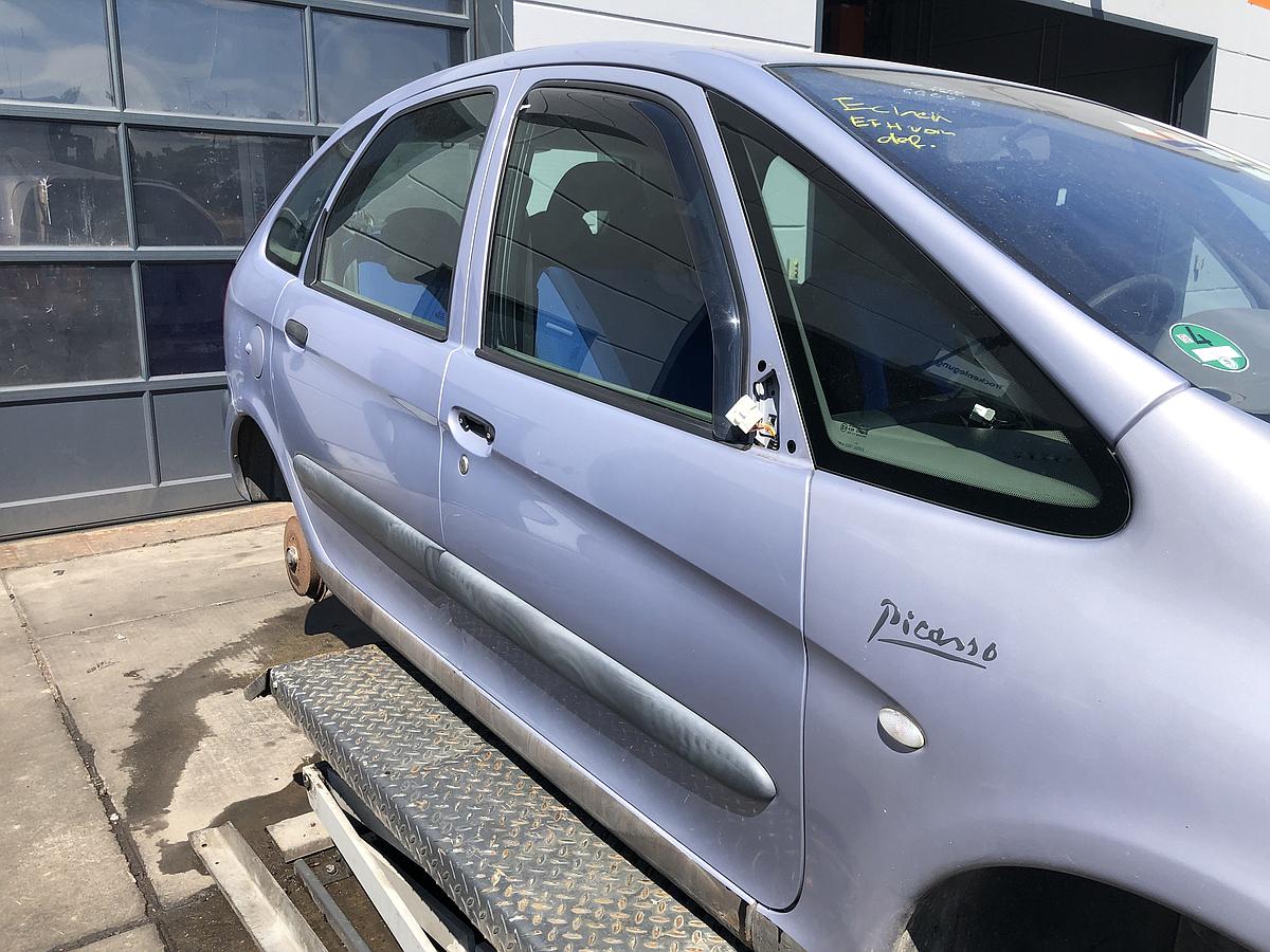 Citroen Xsara Picasso orig Tür vorn rechts Beifahrertür KNA Hyazinthgrau met Bj 00