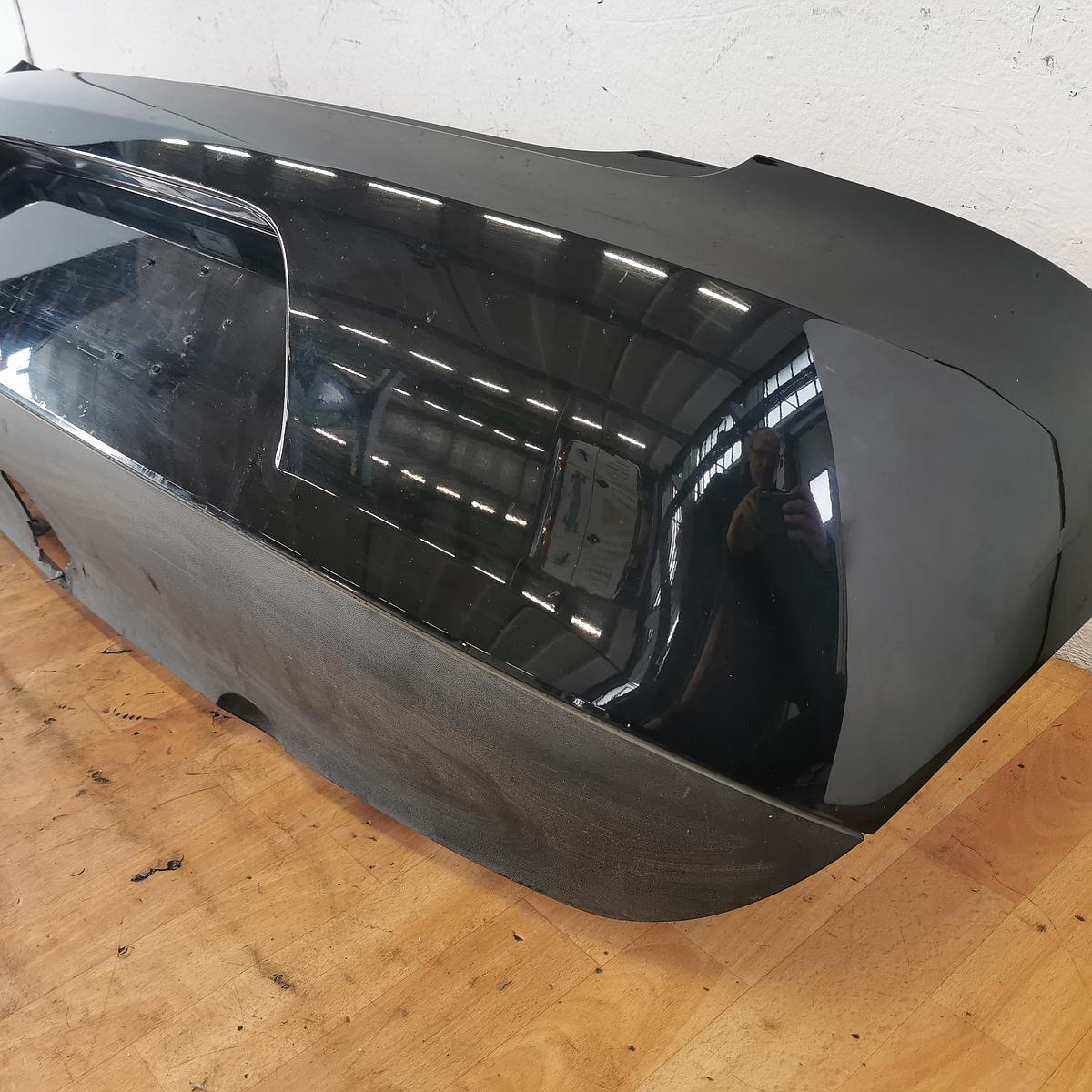 VW FOX 5Z originale Stoßstange hinten schwarz 5Z0807421N Stoßfänger
