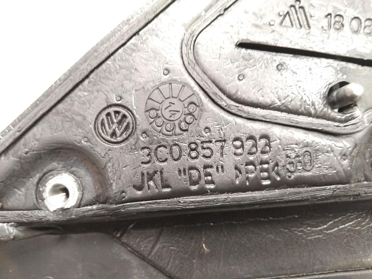 VW Passat 3C B6 original Au&szlig;enspiegel links elektrisch BJ2008 LC8Z moccabrown