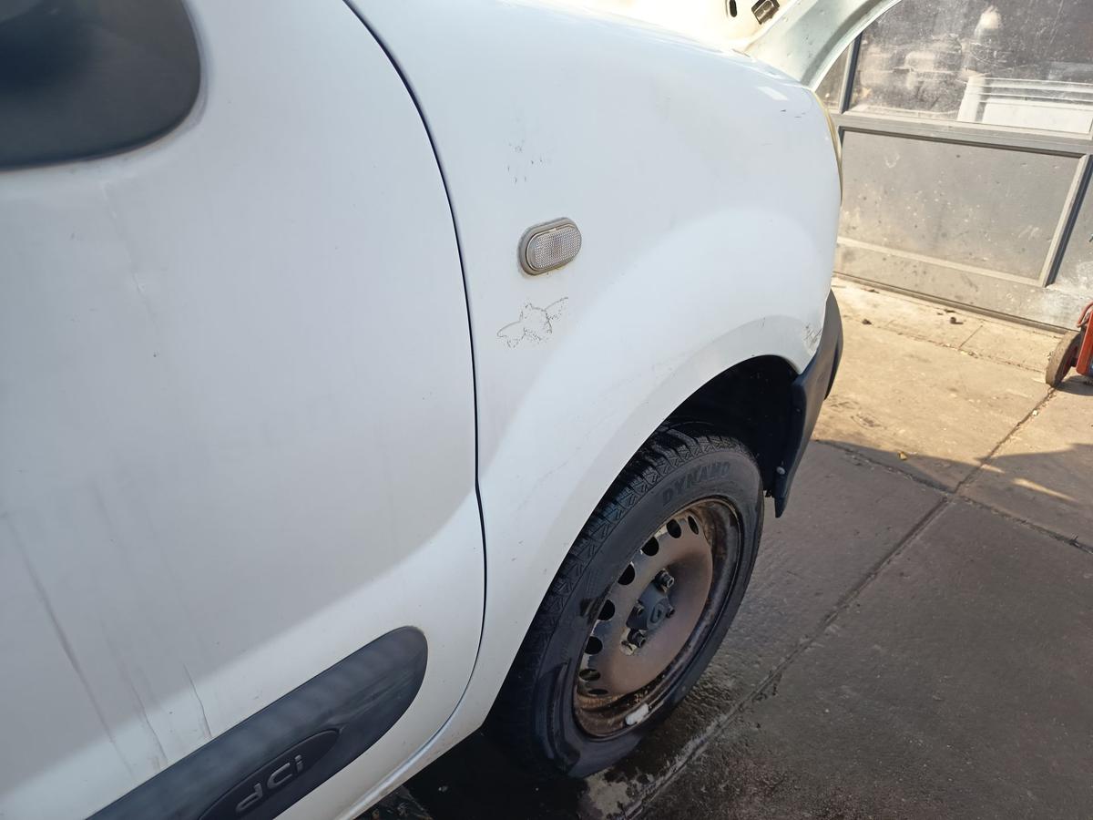 Renault Kangoo KC original Kotfl&uuml;gel rechts Seitenteil 389 Gletscherwei&szlig; Bj 2008