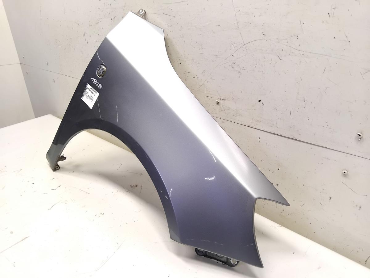 Skoda Fabia 2 5J Facelift original Kotfl&uuml;gel vorn rechts LF8L Platingrau BJ2013