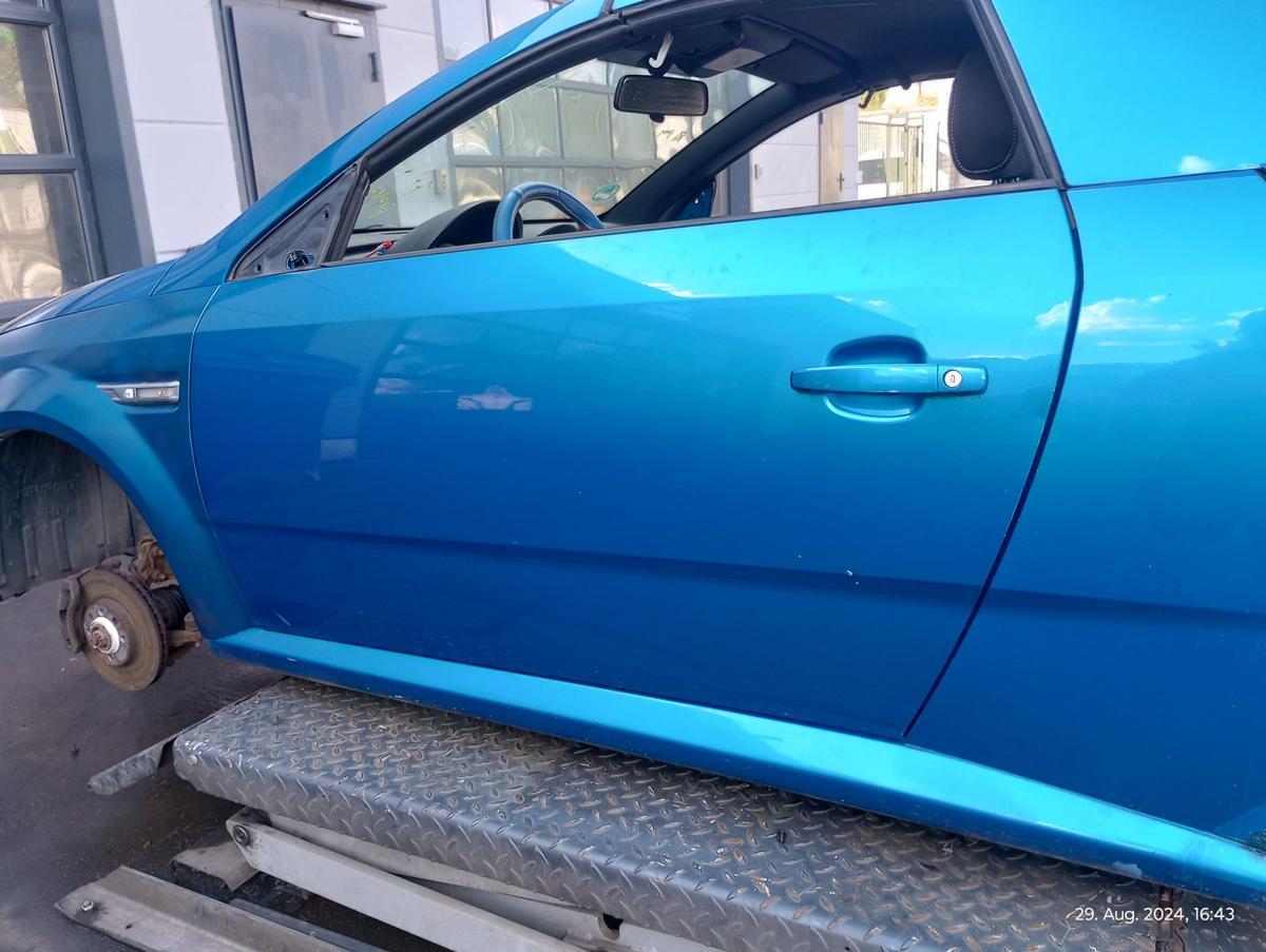 Opel Tigra Twin Top orig Tür links Fahrertür Z21H Blau Bj 2004