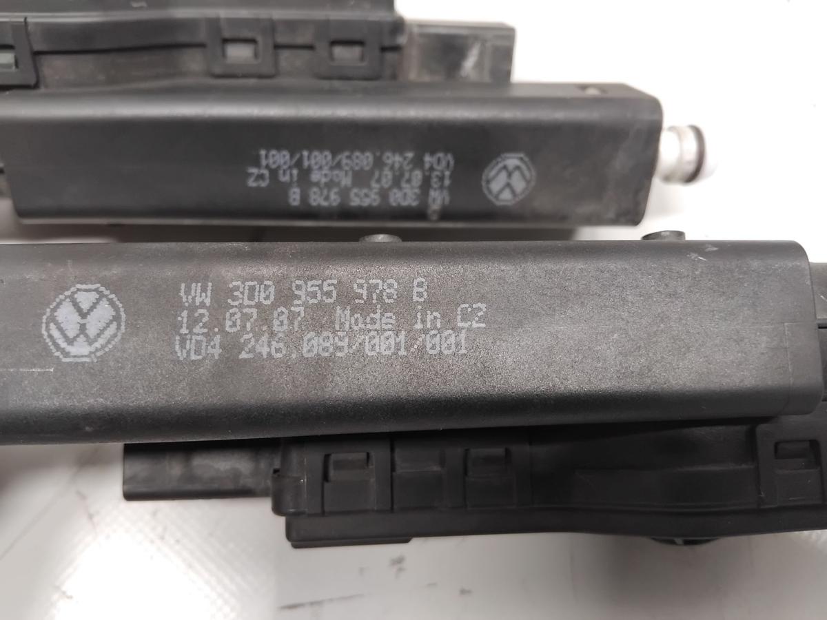 VW Phaeton GP1 orig Satz Hubzylinder mit D&uuml;sen Scheinwerferreinigungsanlage BJ07