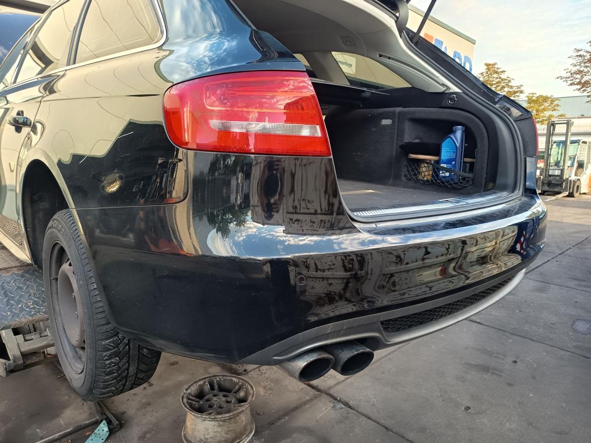 Audi A4 B8 8K Avant original Sto&szlig;stange F&auml;nger hinten Heck Y9B Brillantschwarz