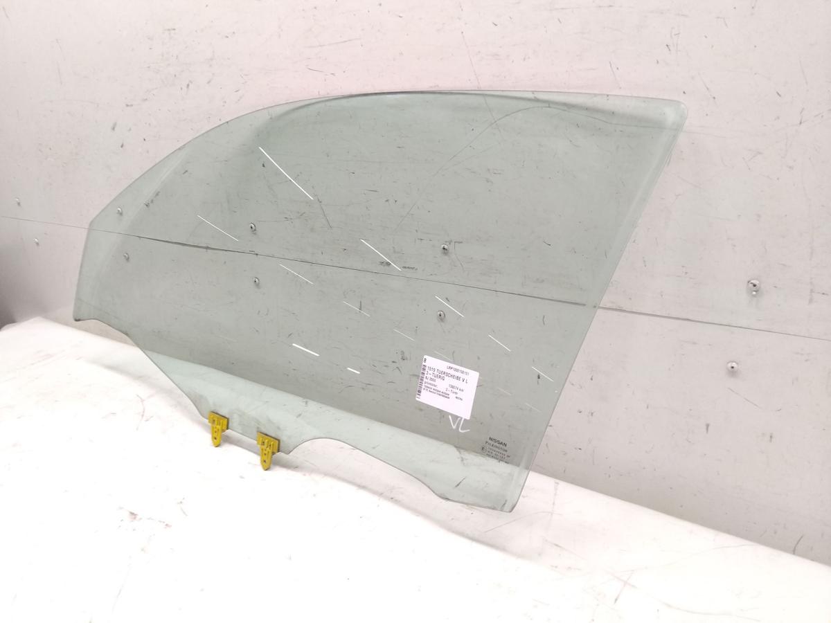 Nissan Micra K12 T&uuml;rscheibe vorn links 3-T&uuml;rer gr&uuml;ncolor Bj.2006