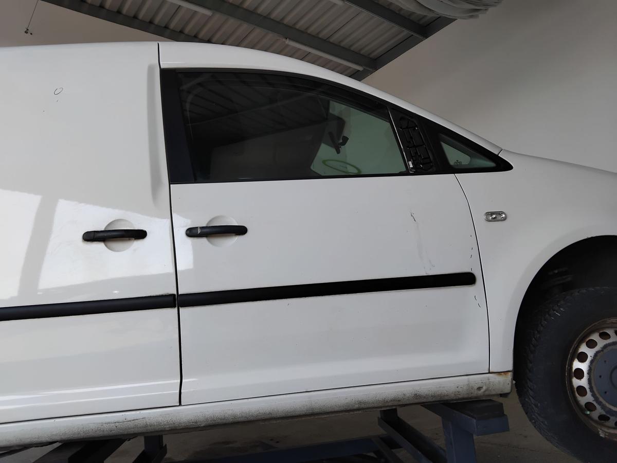 VW Caddy 2K T&uuml;r vorn rechts Beifahrert&uuml;r candyweiss LB9A BJ2005