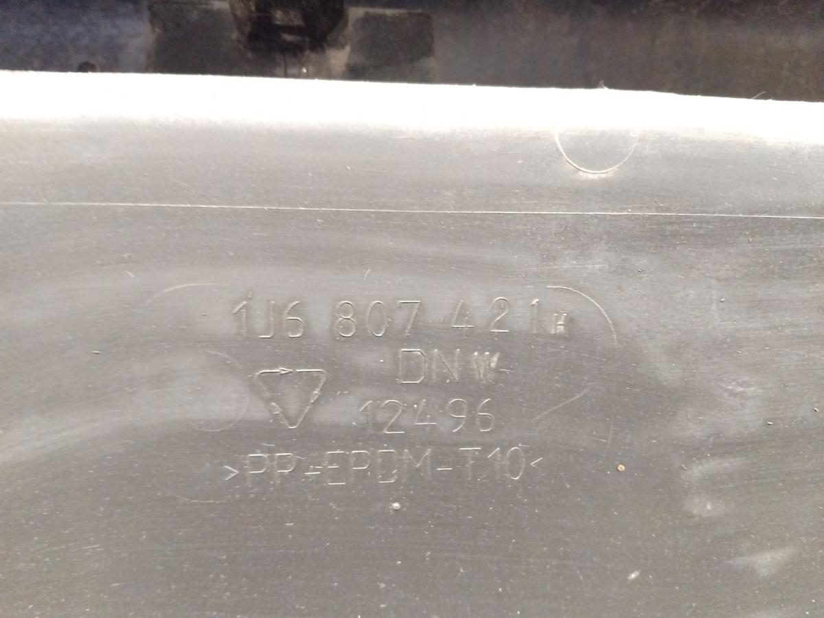 VW Golf 4 1J original Sto&szlig;stange Sto&szlig;f&auml;nger hinten LW5Z Jazz Blue Flie&szlig;heck BJ01