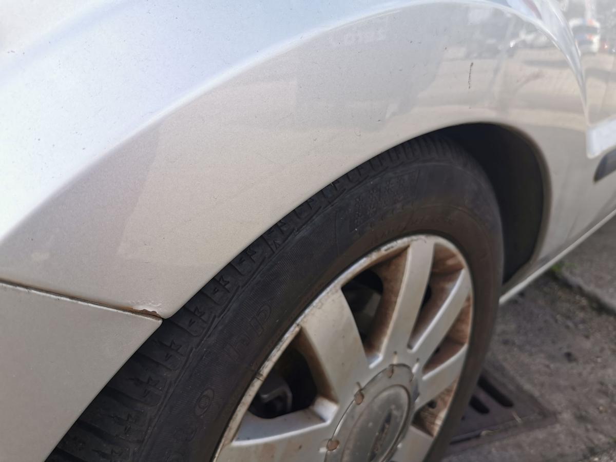 Ford Fusion JU2 Kotflügel Fender Seitenwand vorn links Polar Silber Metallic